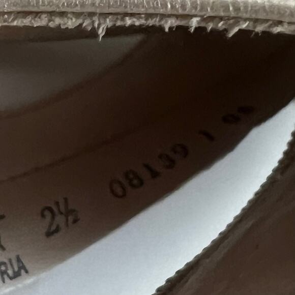 Paul Green Leather Metallic Cayanne Peep Toe Heeled Sandal Booties size 5 US - Picture 11 of 12